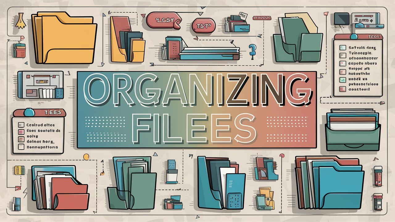 Tips and tricks for organizing files